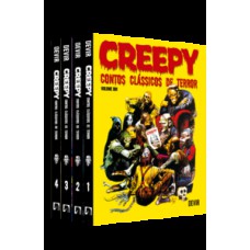 PACK CREEPY – CONTOS CLÁSSICOS DO TERROR: VOL. 1 A 4