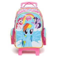 MALA ESCOLAR G C/ RODINHAS MY LITTLE PONY - REF. 11503