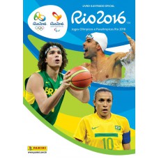 Kit Álbum Jogos Olímpicos Rio 2016 – Capa Brochura com 32 Envelopes