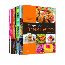 Box tempero brasileiro Bilíngue: 5 Volumes