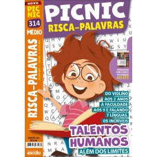 Picnic Risca-Palavras - Médio: 314 - Talentos Humanos