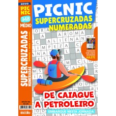 Picnic Supercruzadas Numeradas - Médio: 348 - De Caiaque a Petroleiro