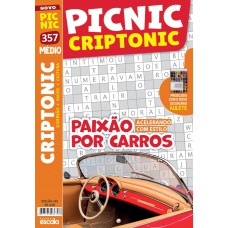 Picnic Criptonic - Médio: 357 - Paixão por Carros