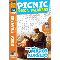 Picnic Risca-Palavras - Médio: 367 - Meditações de Marco Aurélio