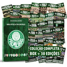 COLEÇÃO OFICIAL HISTÓRICA PALMEIRAS - BOX COMPLETO COM 30 PÔSTERES