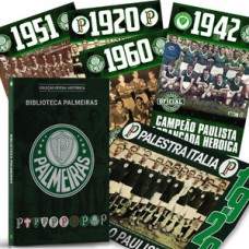 PALMEIRAS COLEÇÃO OFICIAL HISTÓRICA - 4 PRIMEIROS PÔSTERES + BOX PERSONALIZADO