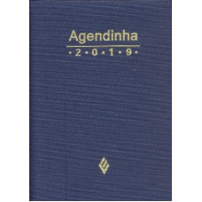 Agenda simples 2019 - azul-marinho