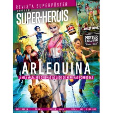 Superpôster Mundo dos Super-Heróis - Arlequina