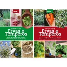 Ervas e Temperos: Conheça e Cultive (Coleção - 2 volumes)
