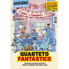 Superpôster Mundo dos Super-Heróis - Quarteto Fantástico