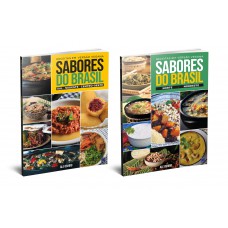 Sabores do Brasil - Receitas em versão vegana (Coleção 2 Livros)