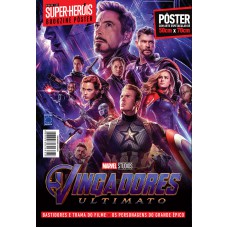 Superpôster Mundo dos Super-Heróis - Vingadores Ultimato