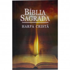 Bíblia Sagrada Letra Grande com Harpa Cristã - Capa ilustrada: Almeida Revista e Corrigida (ARC)