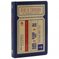 Bíblia Primeiros Passos - bases da fé para os seguidores de Cristo - Bíblia Essencial: Nova Almeida Atualizada (NAA)