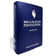 BIBLIA DE ESTUDO PENTECOSTAL GRANDE LUXO AZUL (EDICAO GLOBAL)