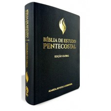 BIBLIA DE ESTUDO PENTECOSTAL GRANDE LUXO PRETA (EDICAO GLOBAL)