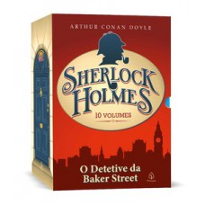 BOX - SHERLOCK HOLMES - COM 10 LIVROS