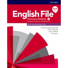 ENGLISH FILE ELEMENTARY A - SB/WB MULTIPACK - 4º ED