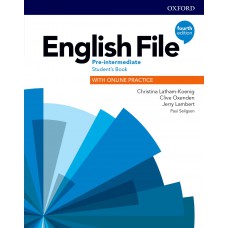 ENGLISH FILE PRE-INTERMEDIATE - SB WITH ONLINE PRACTICE - 4º ED