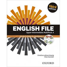 ENGLISH FILE UPPER-INTERMEDIATE A - SB AND WB WITH AUDIO CD - 3º ED