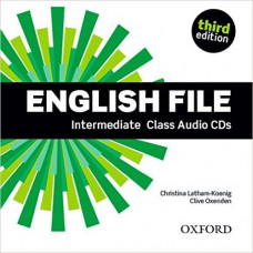 ENGLISH FILE INTERMEDIATE-CLASS AUDIO CD (PACK OF 5)-3RD ED