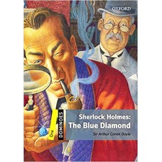 SHERLOCK HOLMES: THE BLUE DIAMOND-DOMINOES-BOOK+AUDIO-2ND