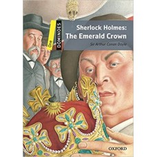 SHERLOCK HOLMES: THE EMERALD CROWN-DOMINOES-BOOK+AUDIO-2ND