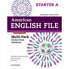 AMERICAN ENGLISH FILE STARTER A - SB WITH WB AND ONLINE PRACTICE - 2ºED