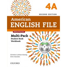 AMERICAN ENGLISH FILE 4A - SB WITH WB AND ONLINE PRACTICE - 2ºED