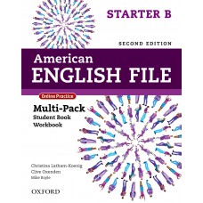 AMERICAN ENGLISH FILE STARTER B - SB WITH WB AND ONLINE PRACTICE - 2ºED