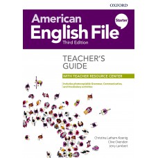 AMERICAN ENGLISH FILE - STARTER TB PK - 3º ED