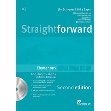 STRAIGHTFORWARD 2ND EDIT. TEACHERS BOOK W/RESOURCE CD-ELEM.