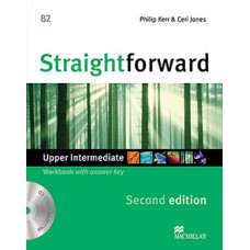 STRAIGHTFORWARD 2ND EDIT. WORKBOOK W/AUDIO CD-UPPER-INT. (W/KEY)