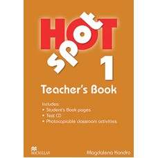 HOT SPOT TEACHERS BOOK W/TEST CD-1