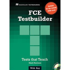 NEW FIRST CERTIFICATE TESTBUILDER WITH AUDIO CD W/KEY