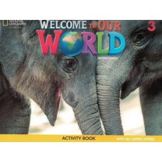 WELCOME TO OUR WORLD AMERICAN 3-ACTIVITY BOOK ALL CAPS-2ND