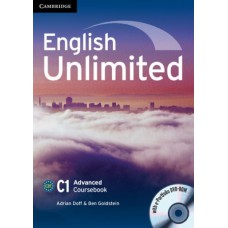 ENGLISH UNLIMITED ADVANCED - COURSEBOOK W DVD-ROM