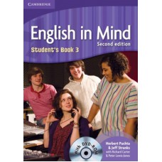 ENGLISH IN MIND 3 - SB W/ DVD-ROM - SEC