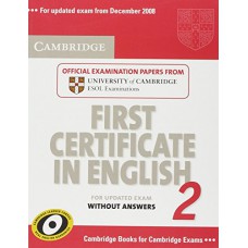 CAMBRIDGE FIRST CERTIFICATE ENG2-SB