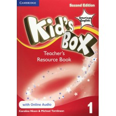 AMERICAN KIDS BOX 1 - TEACHERS RESOURCE BK W/ONLINE AUDIO 2ED