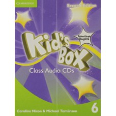 AMERICAN KIDS BOX 6 - CLASS CD(3) 2ED