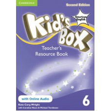 AMERICAN KIDS BOX 6 - TEACHERS RESOURCE BK W/ONLINE AUDIO 2ED