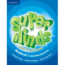 SUPER MINDS AMERICAN ENGLISH 1 - WB WITH ONLINE RESOURCES