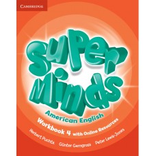 SUPER MINDS AMERICAN ENGLISH 4-WB W/ONLINE