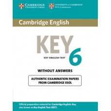 CAMBRIDGE ENGLISH KEY 6 KET SB WO ANSWE