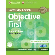 OBJECTIVE FIRST - SB WITH ANSWERS & CD-ROM - 4º ED