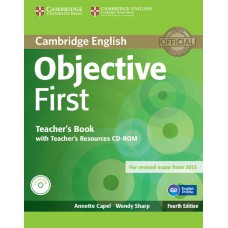 OBJECTIVE FIRST - TB WITH TEACHERS RESOURCES CD-ROM- 4º ED