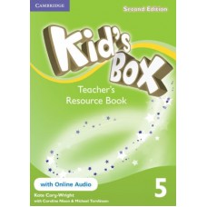 KIDS BOX 5 - TEACHERS RESOURCE BK W/ONLINE AUDIO 2ED