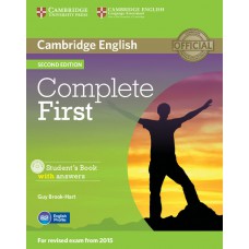 COMPLETE FIRST - SB WITH ANSWERS WITH CDROM