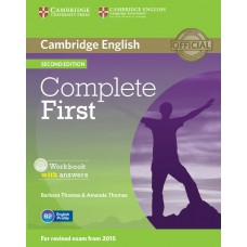 COMPLETE FIRST - WB WITH ANSWERS WITH AUDIO CD - 2º ED